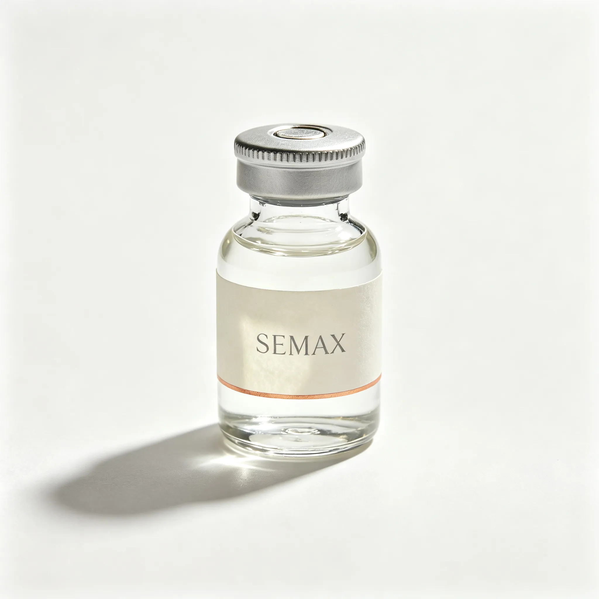 Semax research peptide vial